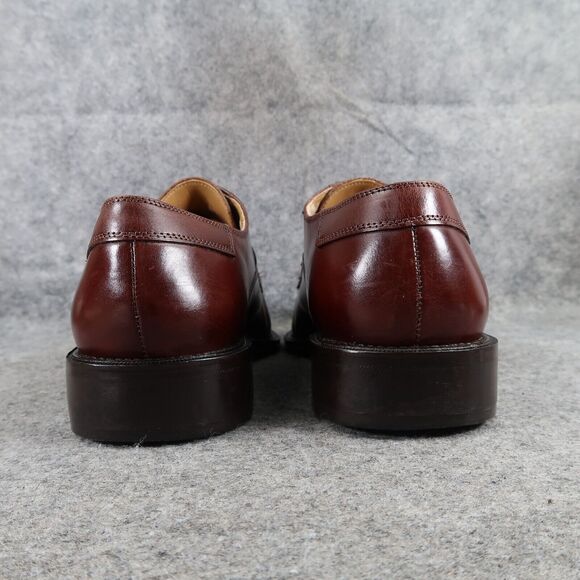 Giorgio Brutini Shoes Mens 12 Oxford Chukka Dress Classic Leather Lace Up Brown main image 5